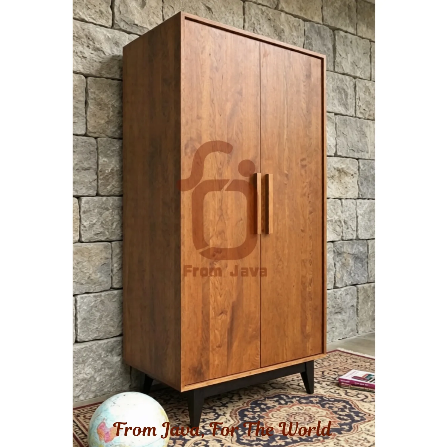 HERITAGE TEAK ARMOIRE