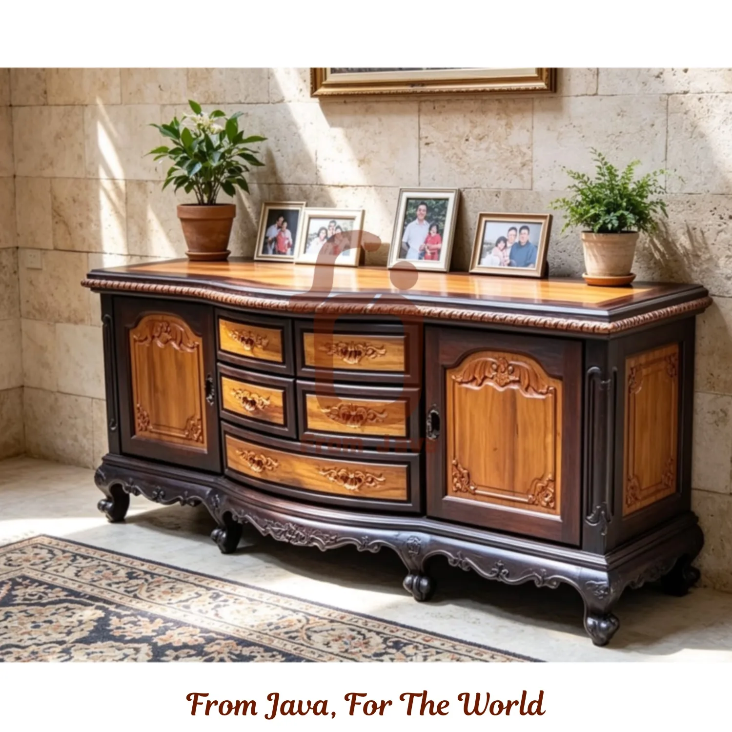 Heritage Royale Teak Sideboard